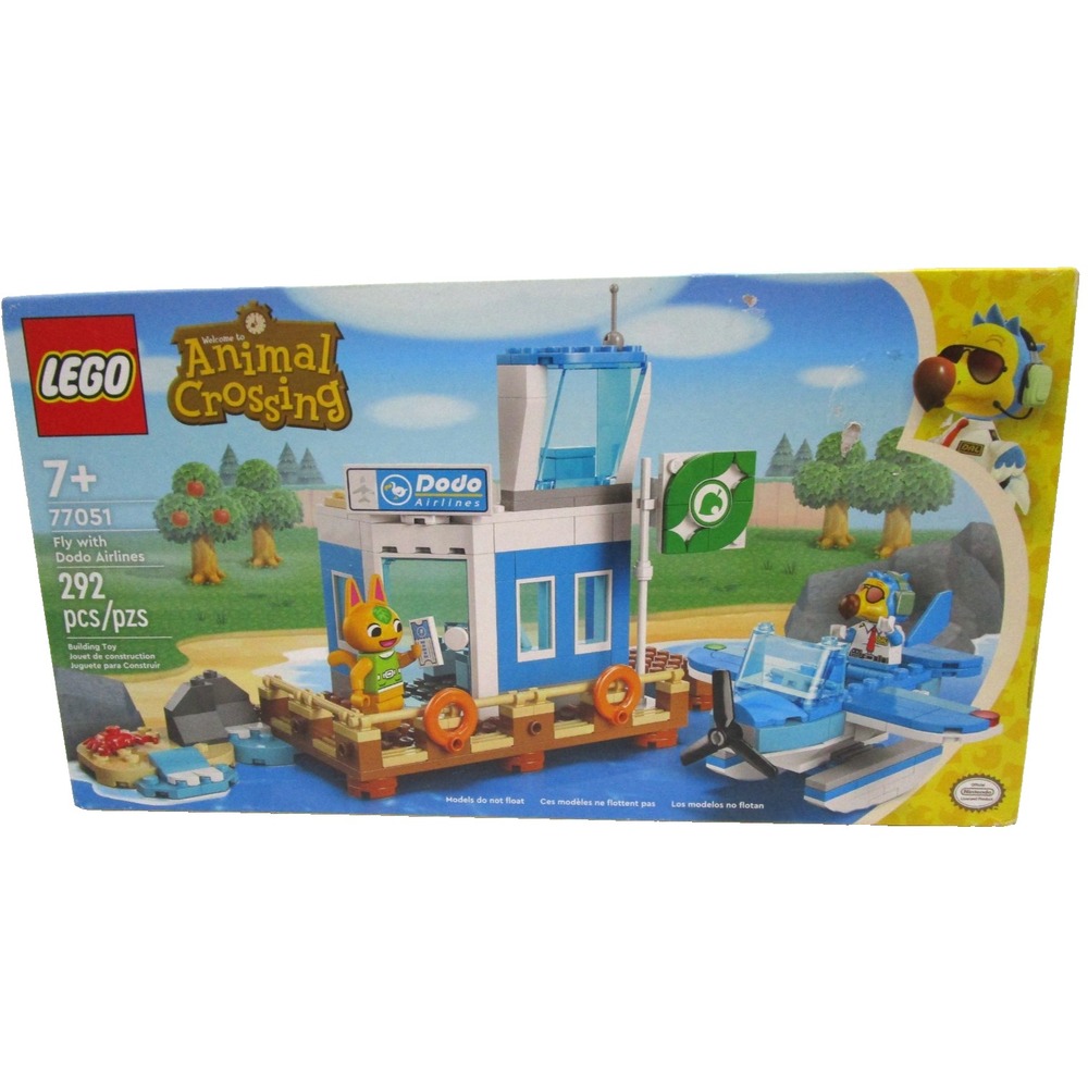 LEGO 77051 Animal Crossing Fly with Dodo Airlines Building Set NEW Sealed